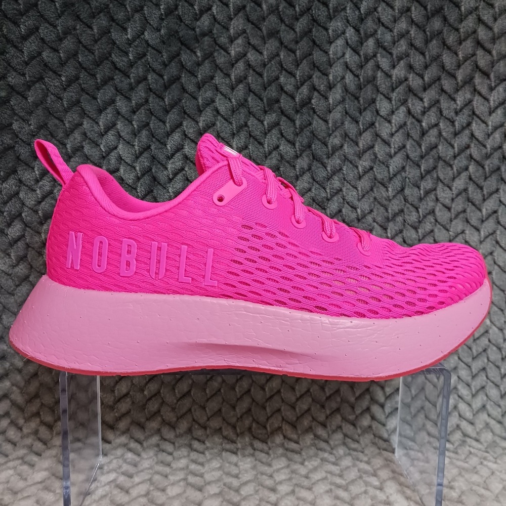 Nobull Journey Neon Pink Women's Training Running Sneakers Shoes Size 9.5 - Picture 8 of 14
